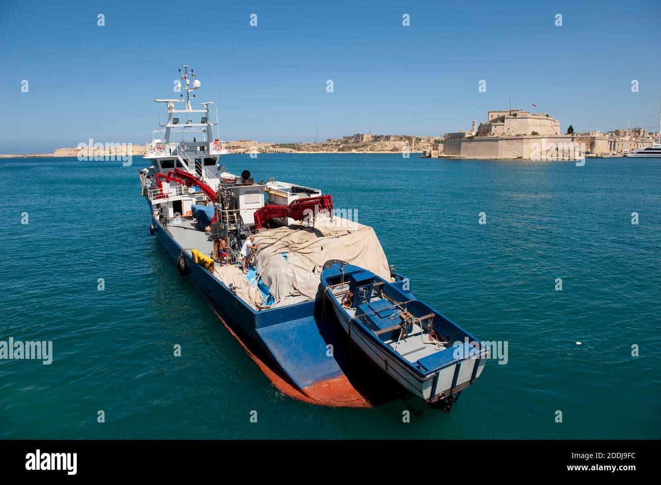 Tuna fishing boat in Malta Stock Photo Alamy