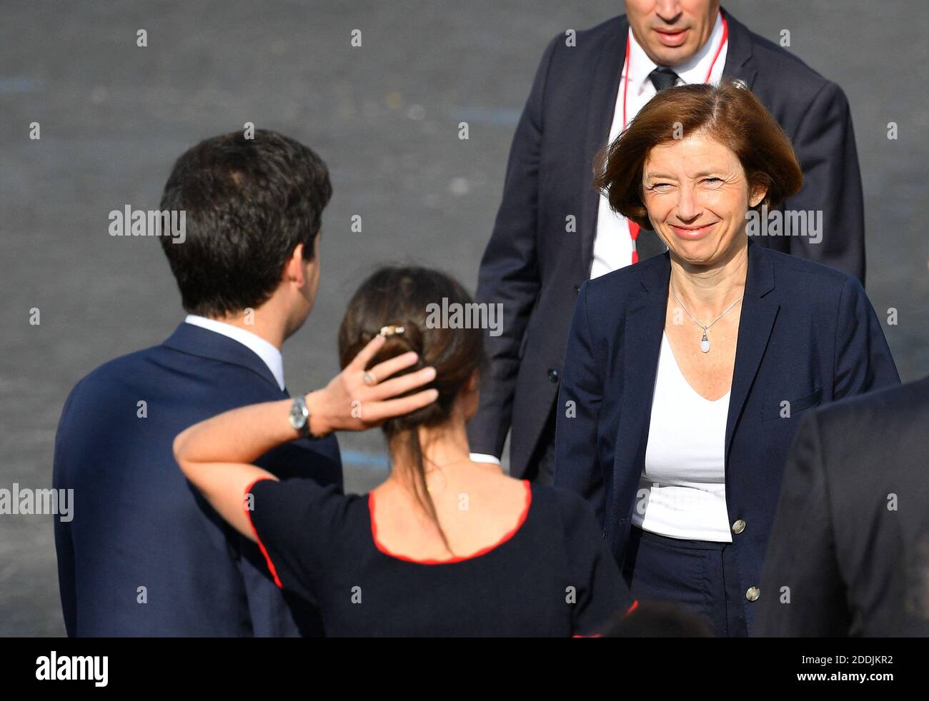 French Defence Minister Florence Parly arrives to attend the Bastille ...