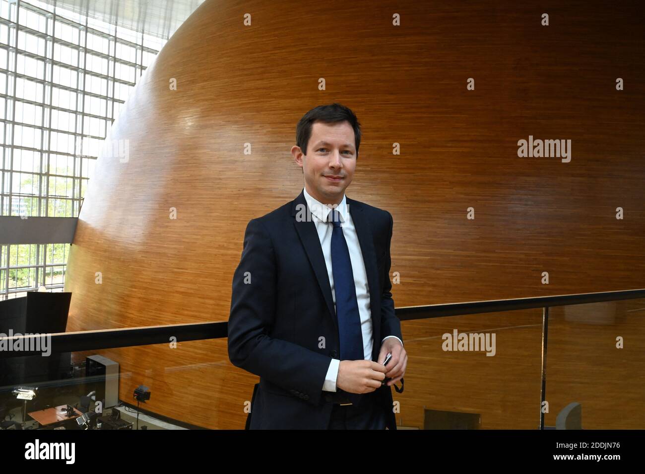 Francois Xavier Bellamy at the European Parliament in Strasbourg ...