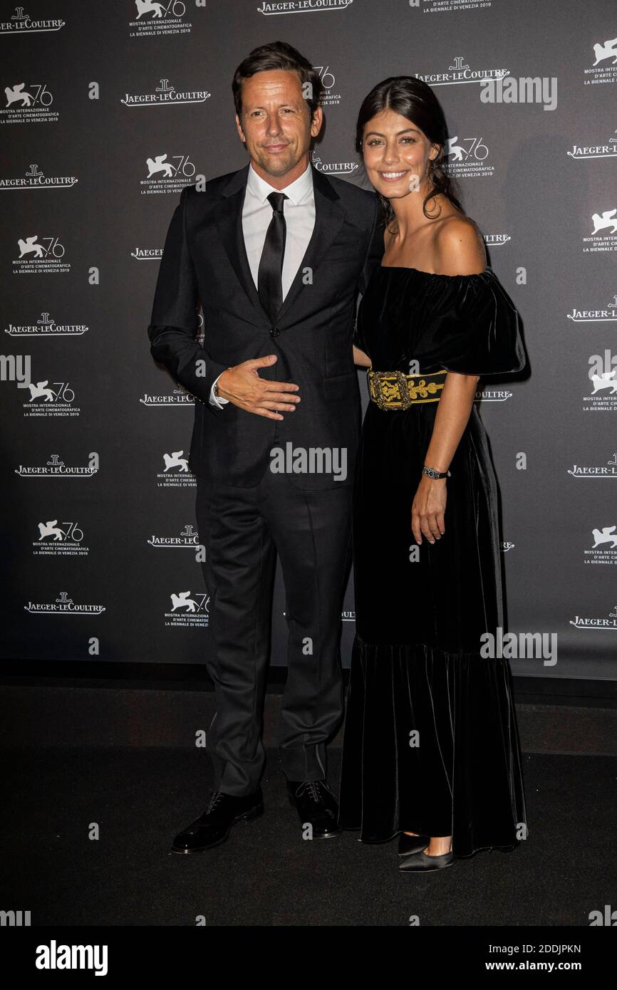 Alessandra Mastronardi and Ross McCall attend the Jaeger-Le Coultre