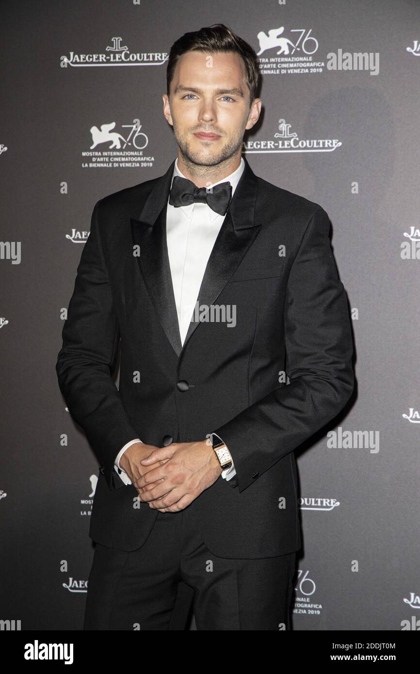 Nicolas Hoult attends the Jaeger-Le Coultre gala nigth held at the