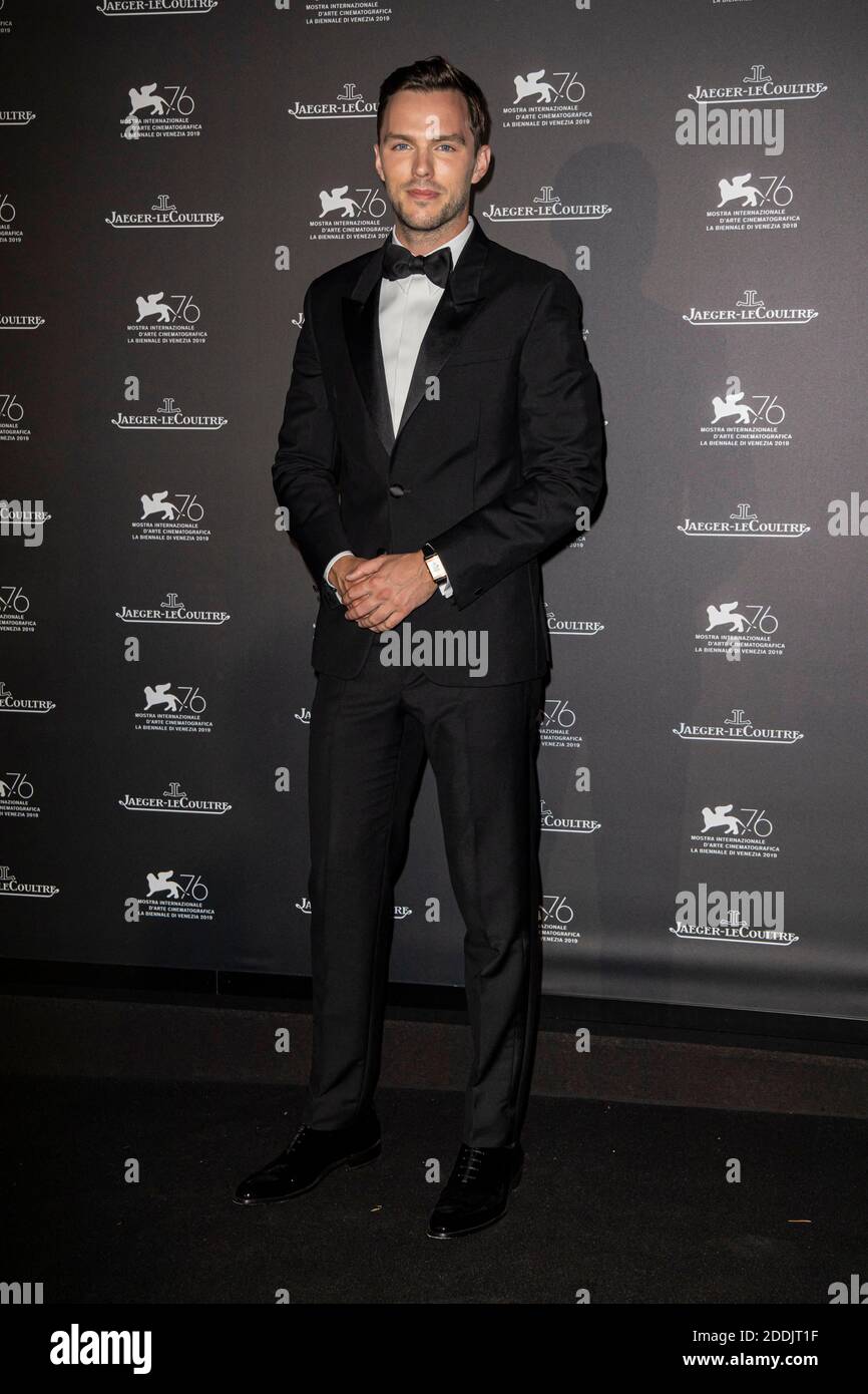 Nicolas Hoult attends the Jaeger-Le Coultre gala nigth held at the