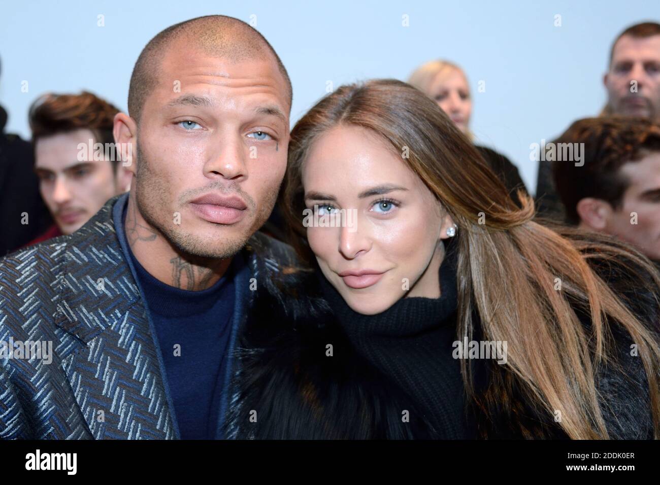 File photo - Jeremy Meeks and Chloe Green attending the Cerruti 1881 show  as part of Paris Men's Fashion Week Fall/Winter 2018-2019 on January 19,  2018 in Paris, France. Topshop heiress Chloe