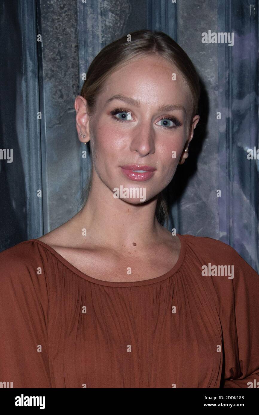 Carin Olsson attending the Christian Dior show as part Paris Haute