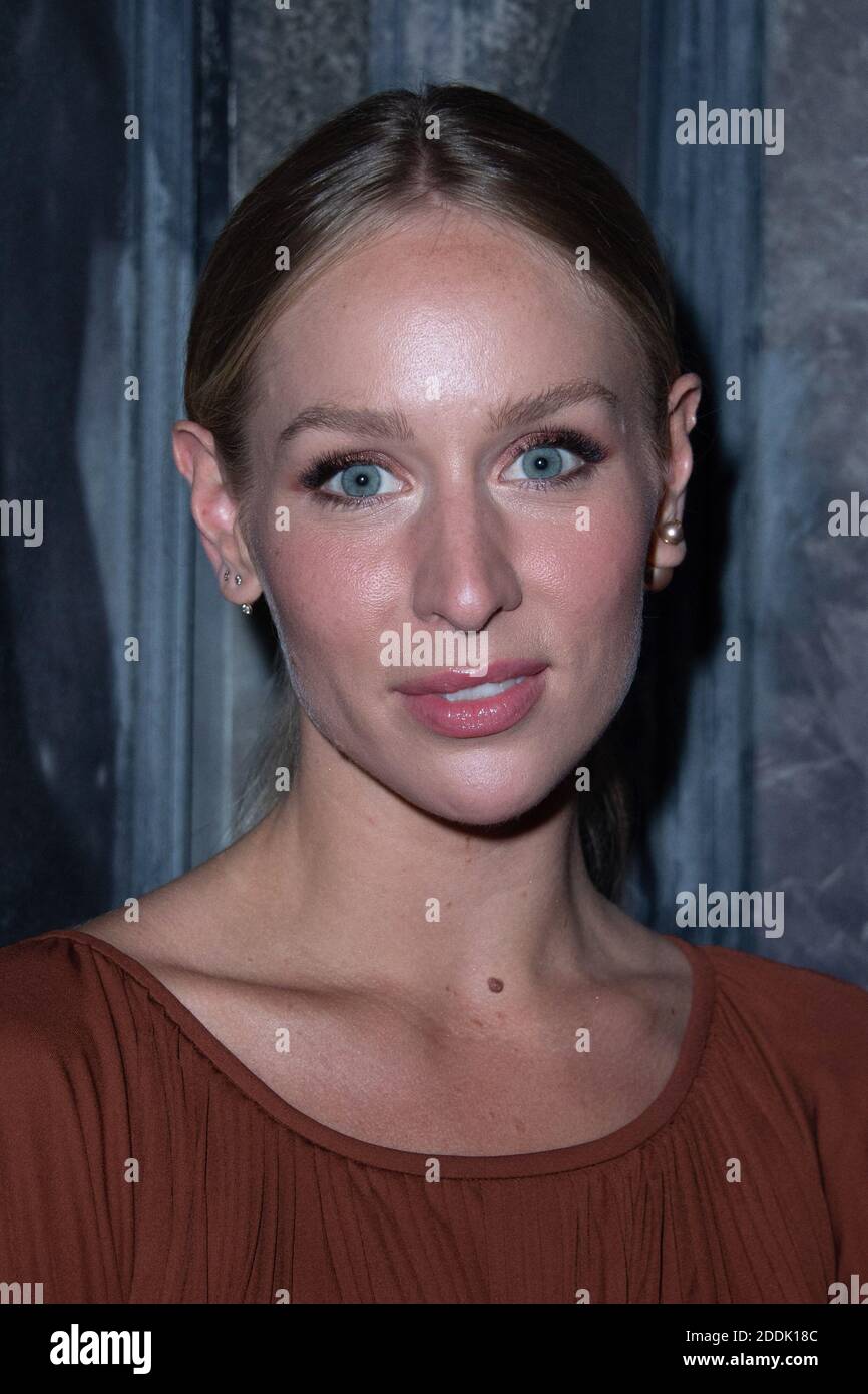 Carin Olsson attending the Christian Dior show as part Paris Haute