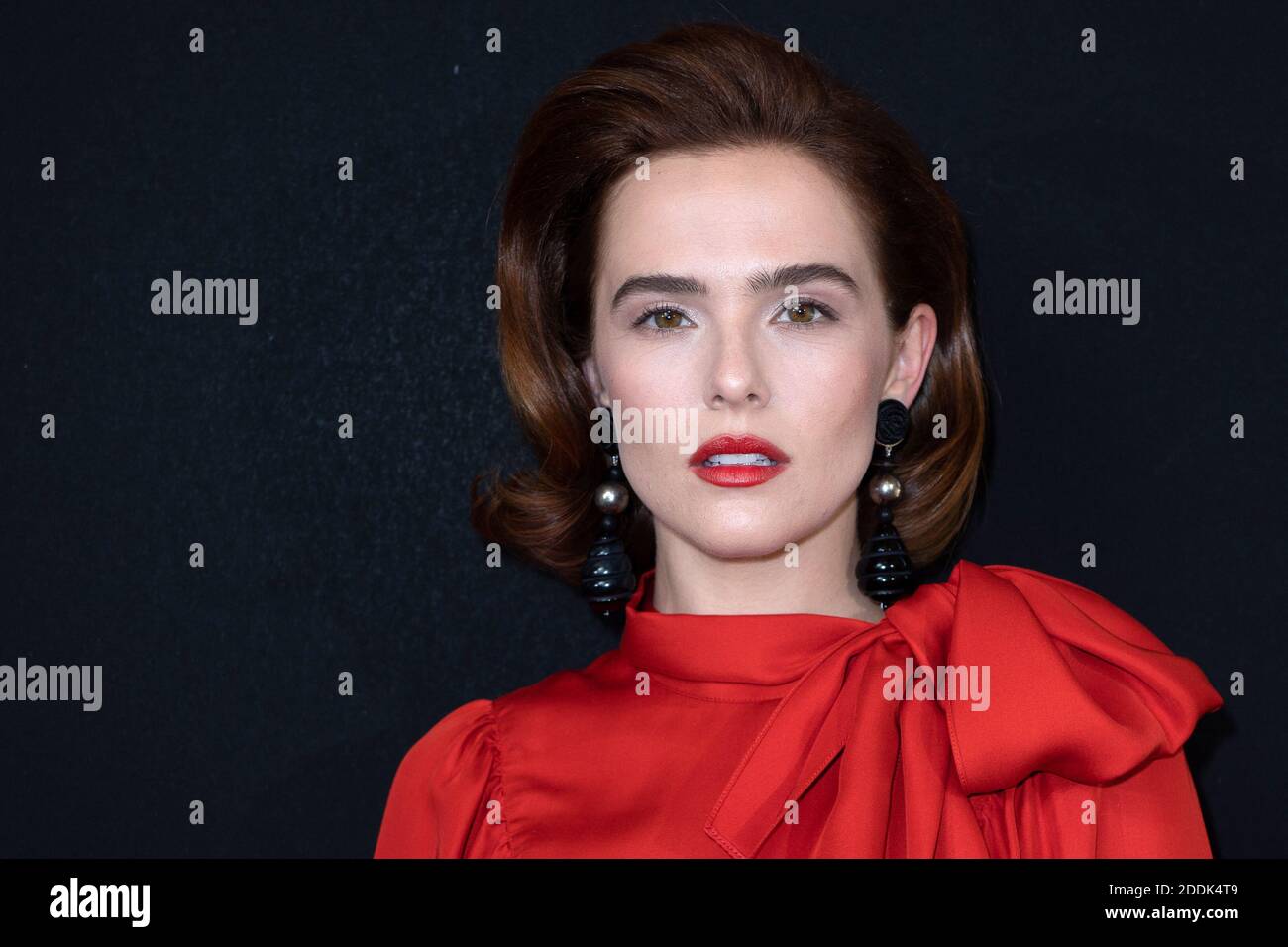 Zoey Deutch attending the Giorgio Armani Prive show as part Paris Haute