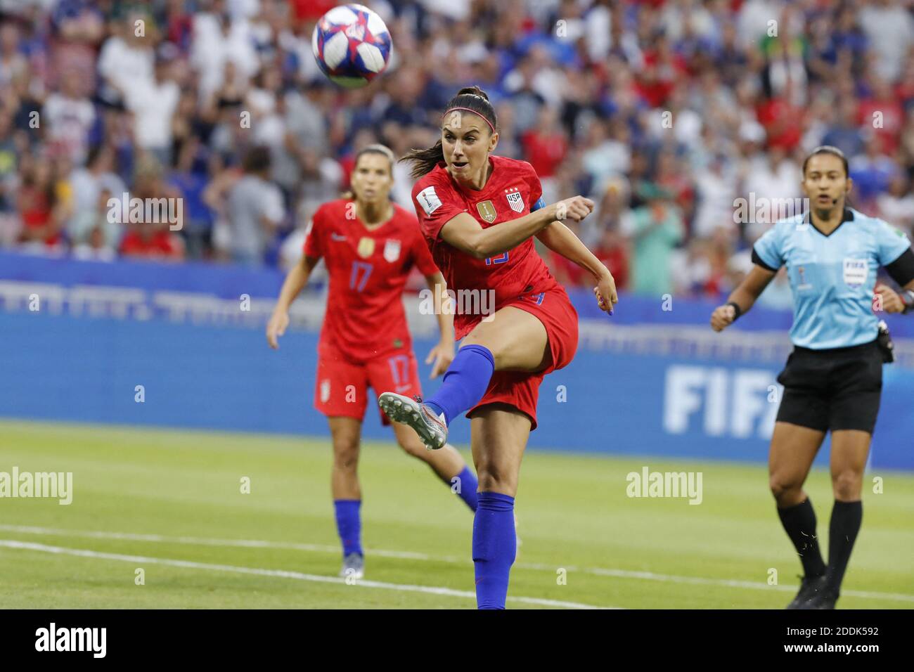 USA's Alex during the FIFA Women soccer World Cup 2019 1/2 final