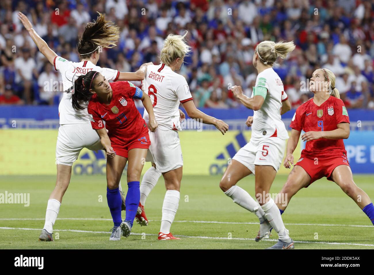 USA's Alex during the FIFA Women soccer World Cup 2019 1/2 final