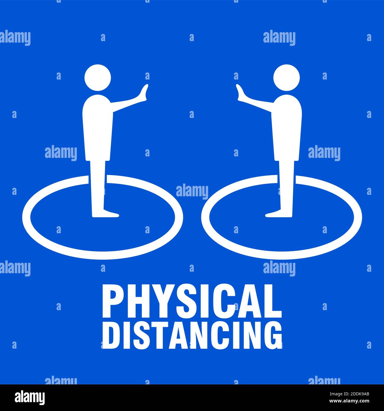 Physical Distancing Keep Your Distance Icon. Vector Image Stock Vector Image & Art Alamy