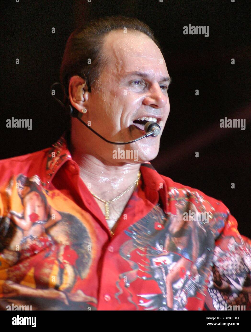 Palm Beach, FL 4-28-2005 Harry Casey (KC & the Sunshine Band)  performing at Sunfest 2005 Digital Photo by ©JR Davis-PHOTOlink Stock Photo