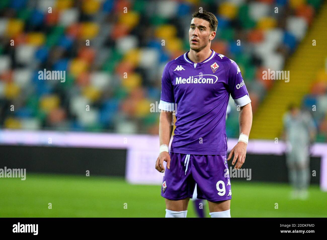 Dusan Vlahovic of ACF Fiorentina smiles during the pre-season News Photo  - Getty Images