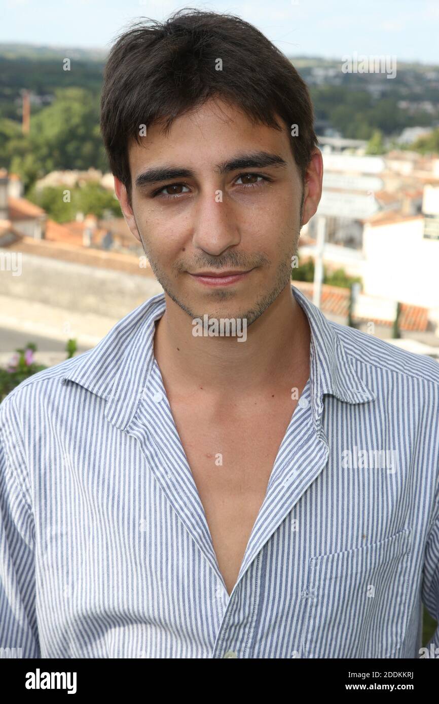 Ben Attal seen at the Mon Chien Stupide Photocall as part of the 12th Angouleme Film Festival in Angouleme, France on August 20, 2019. Photo by Jerome Domine/ABACAPRESS.COM Stock Photo