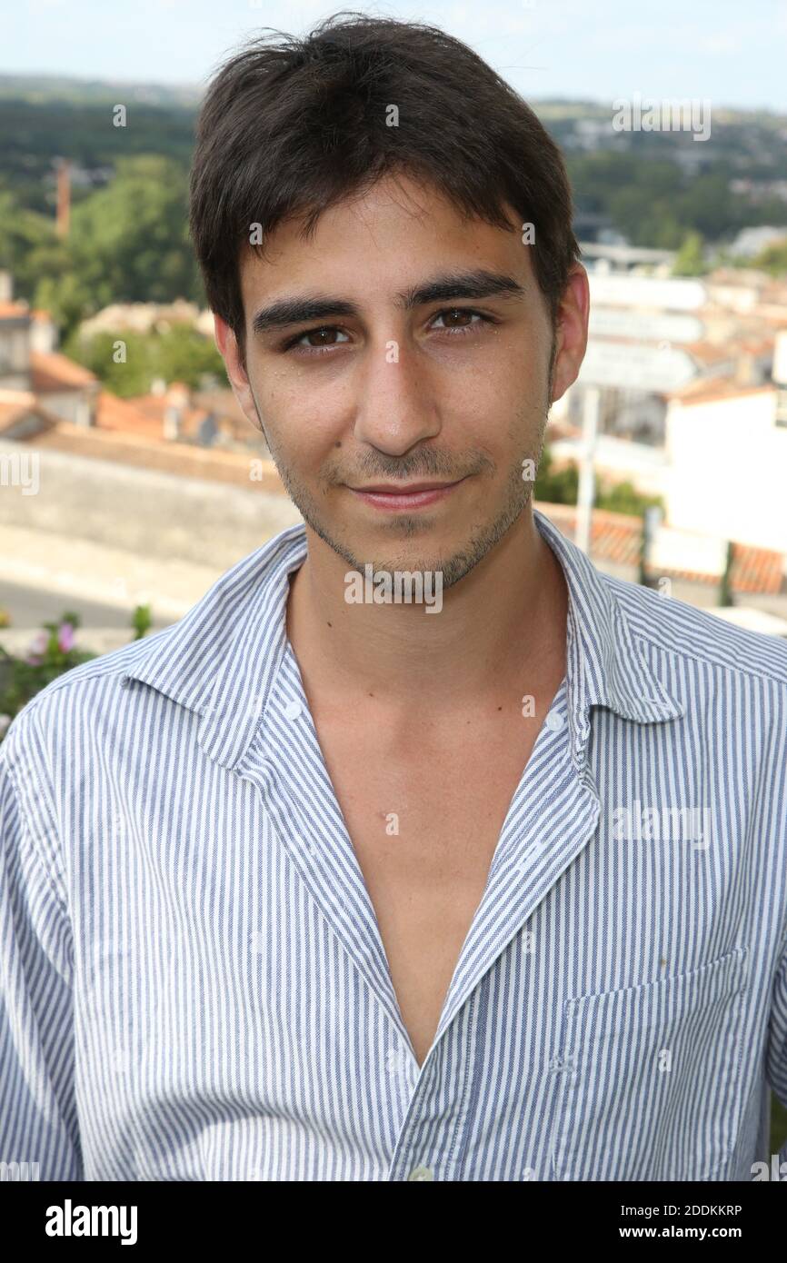 Ben Attal seen at the Mon Chien Stupide Photocall as part of the 12th Angouleme Film Festival in Angouleme, France on August 20, 2019. Photo by Jerome Domine/ABACAPRESS.COM Stock Photo