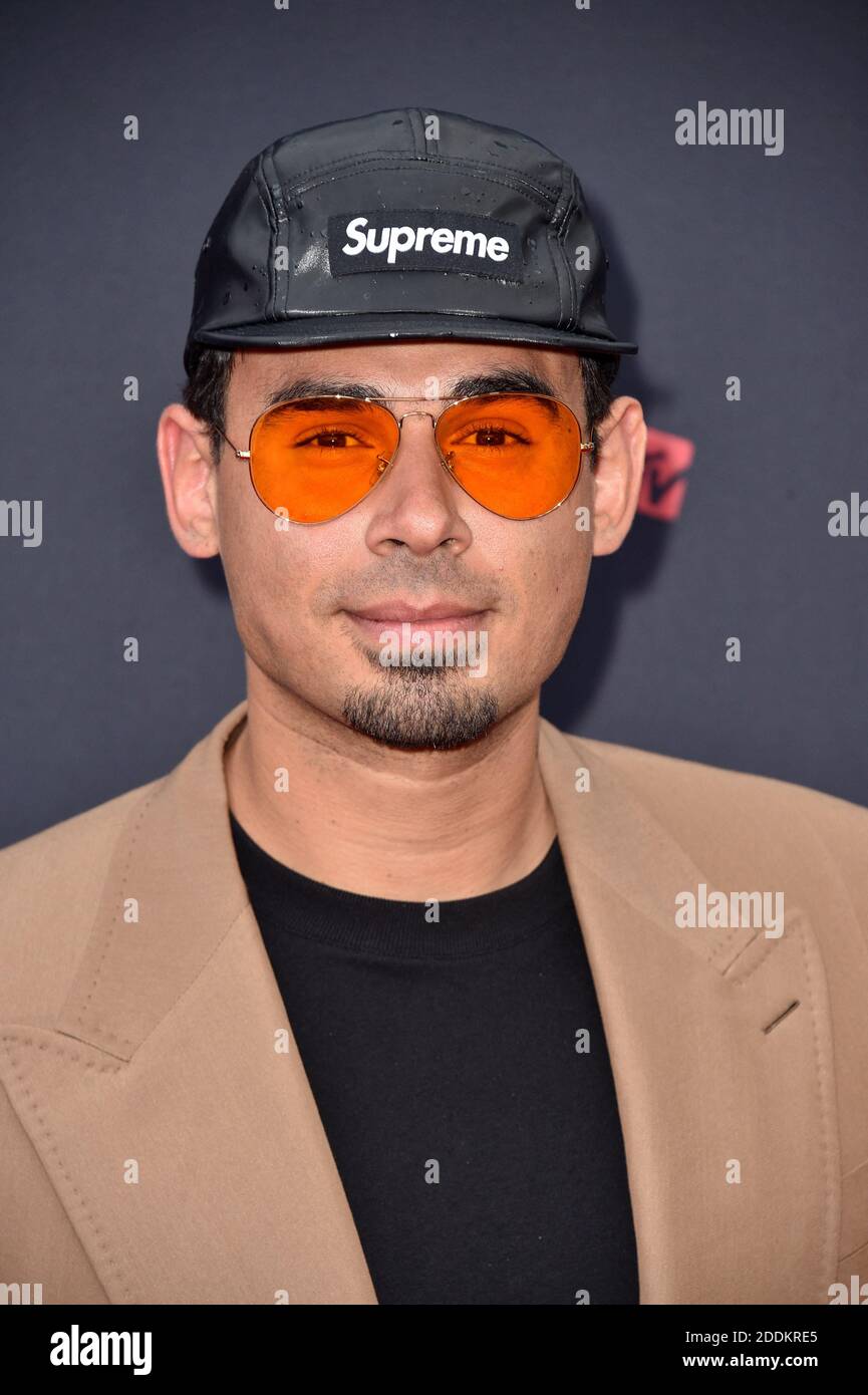 Afrojack and Elettra Lamborghini attend the 2019 MTV Video Music Awards