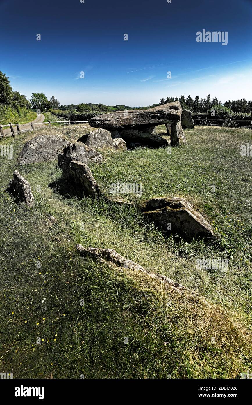 Arthur’s Stone, Herefordshire, a Neolithic chambered tomb, estimated as over 5,000 years old