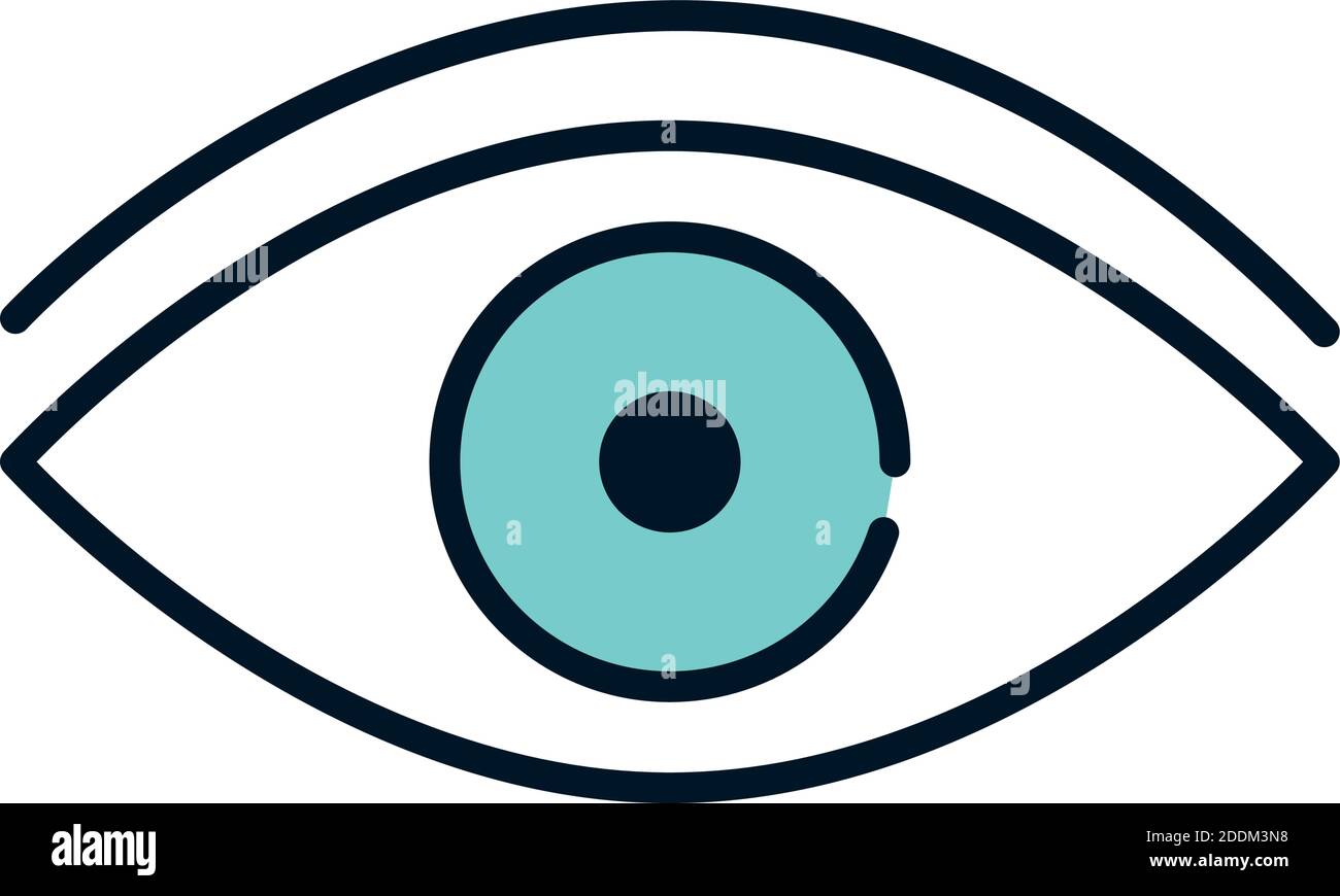 Iris diagnosis Stock Vector Images - Alamy