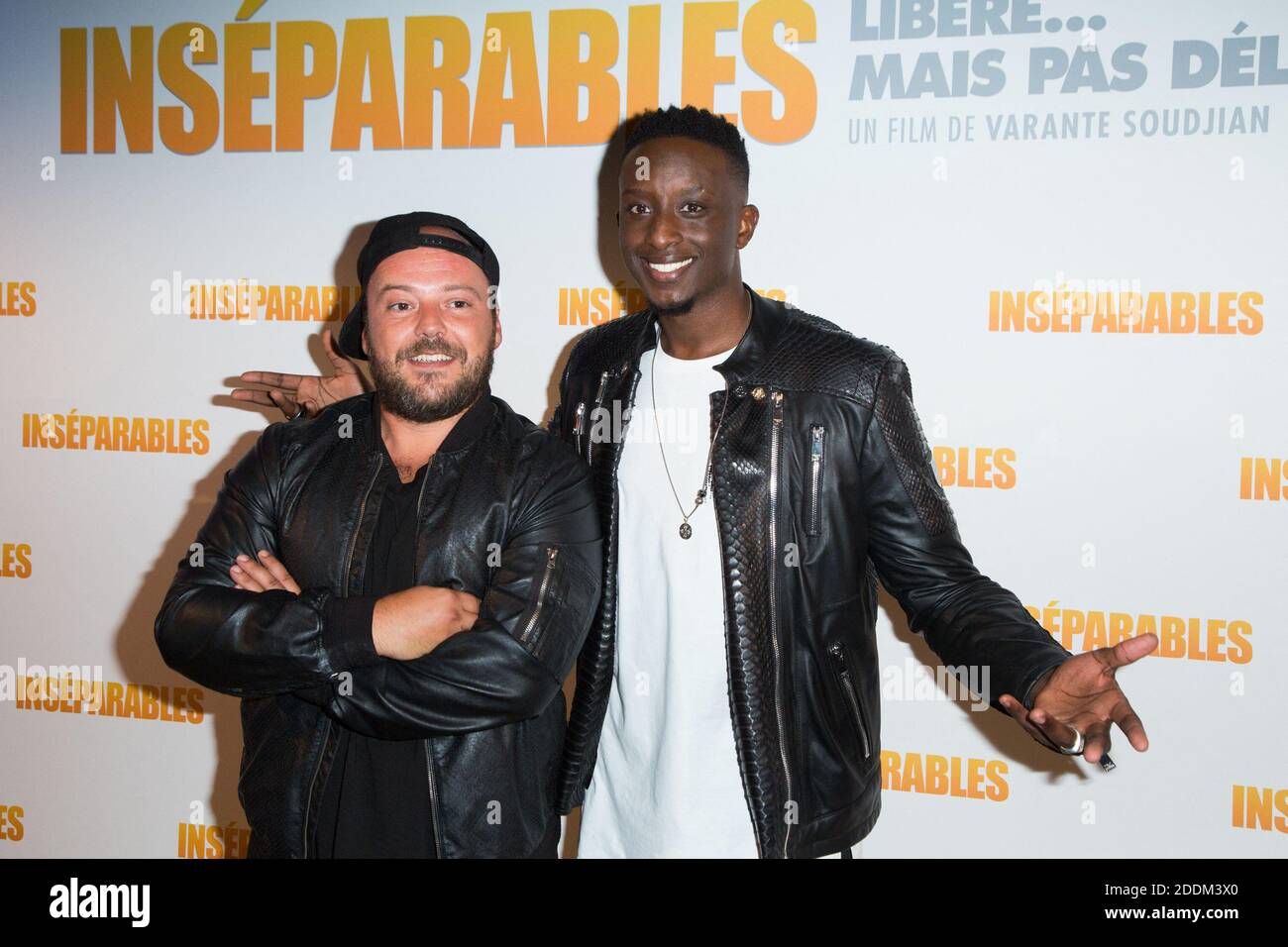 Alban Ivanov and Ahmed Sylla attends the 'Inseparables' Paris Film Premiere At UGC Cine Cite Alban Ivanov and Ahmed Sylla attends the 'Inseparables' Paris Film Premiere At UGC Cine Cite