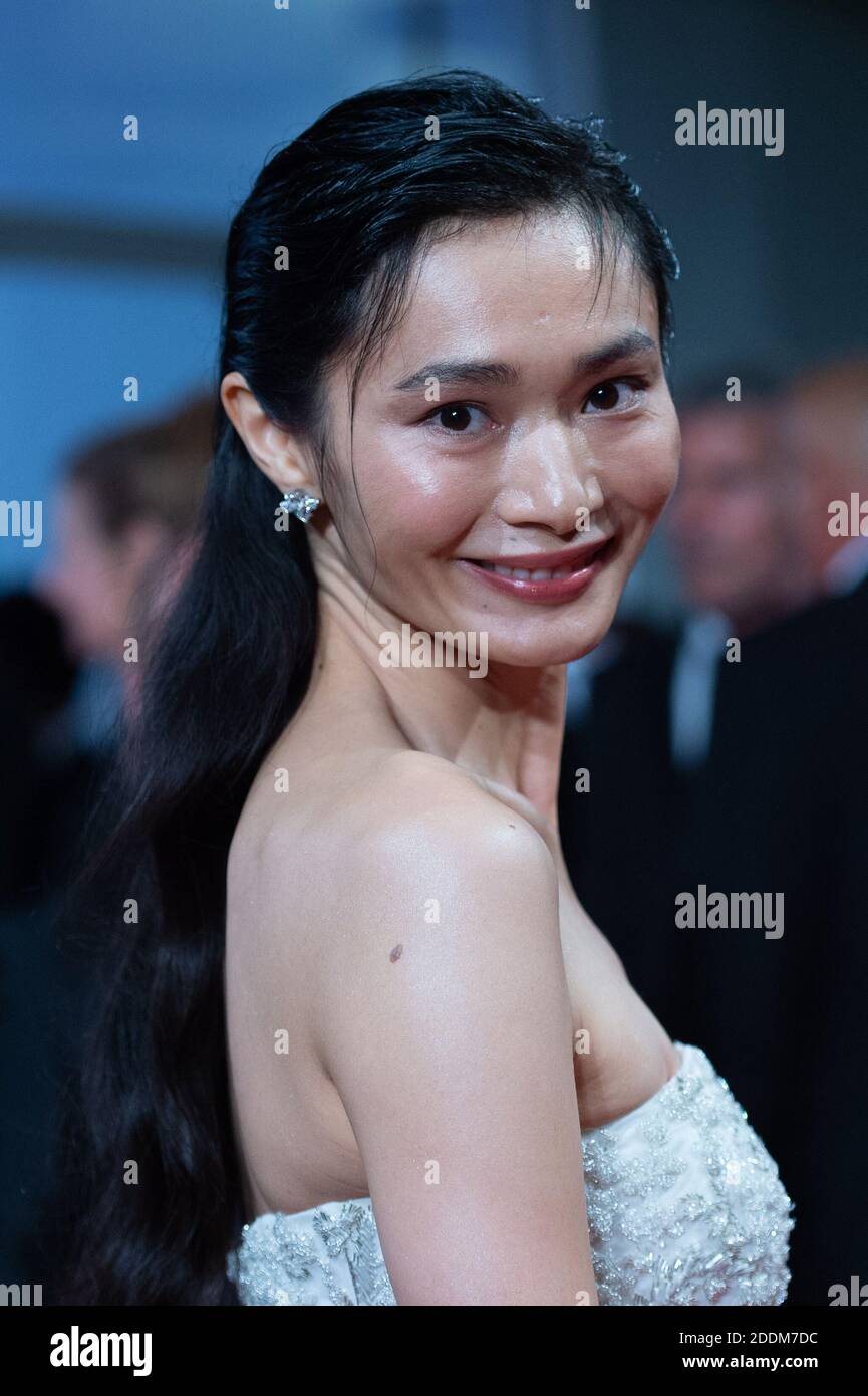 Gana Bayarsaikhan attending the Waiting For The Barbarians Premiere as