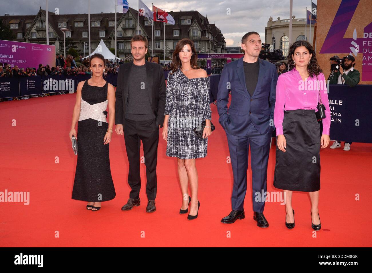 Jury Revelation members Alice Belaidi, Roman Kolinka, Anna Mouglalis