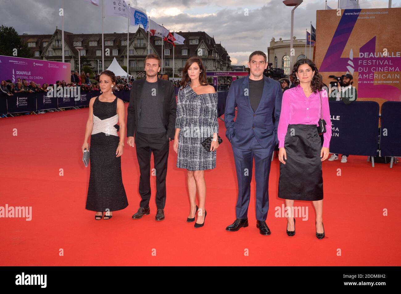 Jury Revelation members Alice Belaidi, Roman Kolinka, Anna Mouglalis