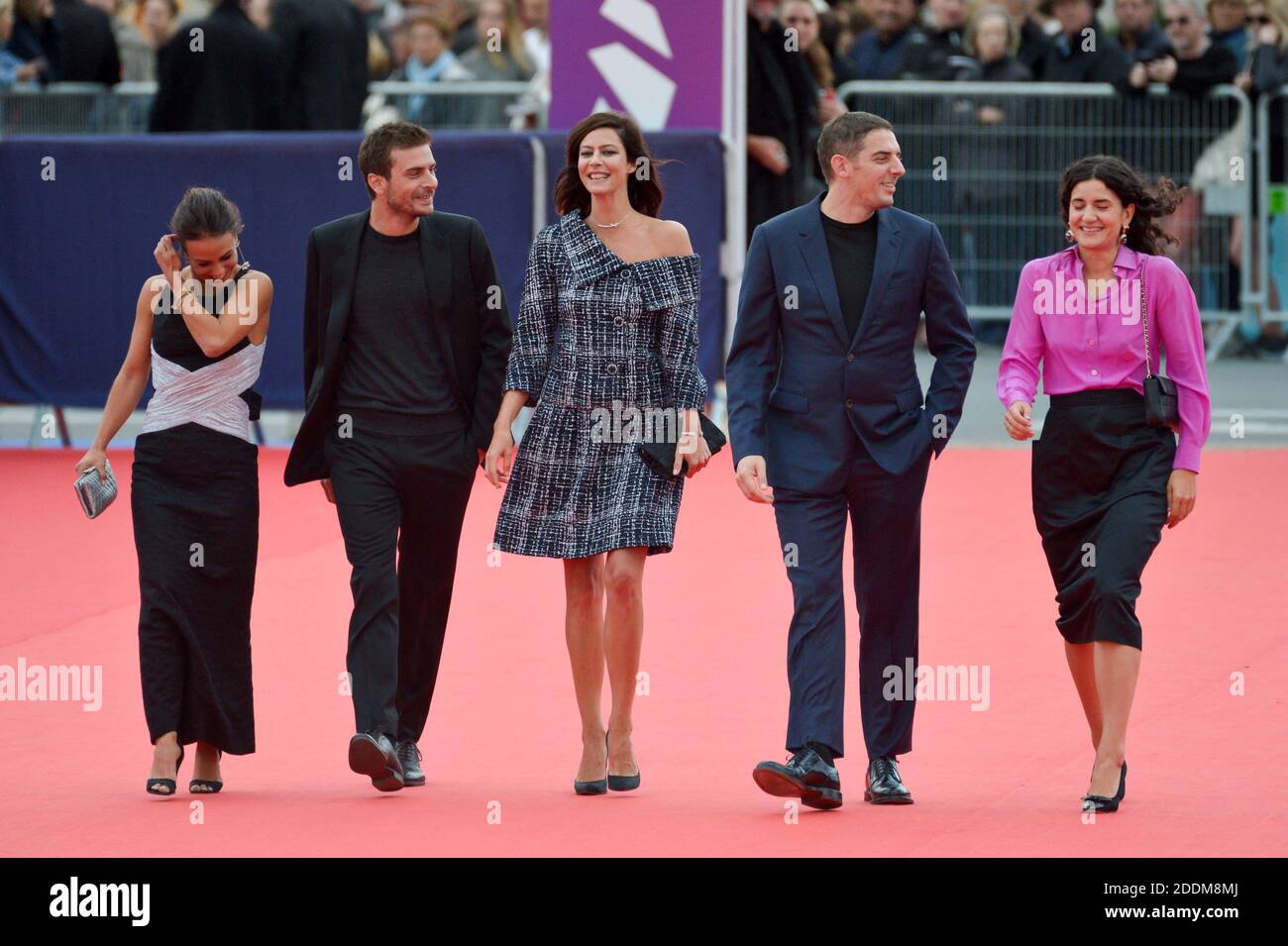 Jury Revelation members Alice Belaidi, Roman Kolinka, Anna Mouglalis