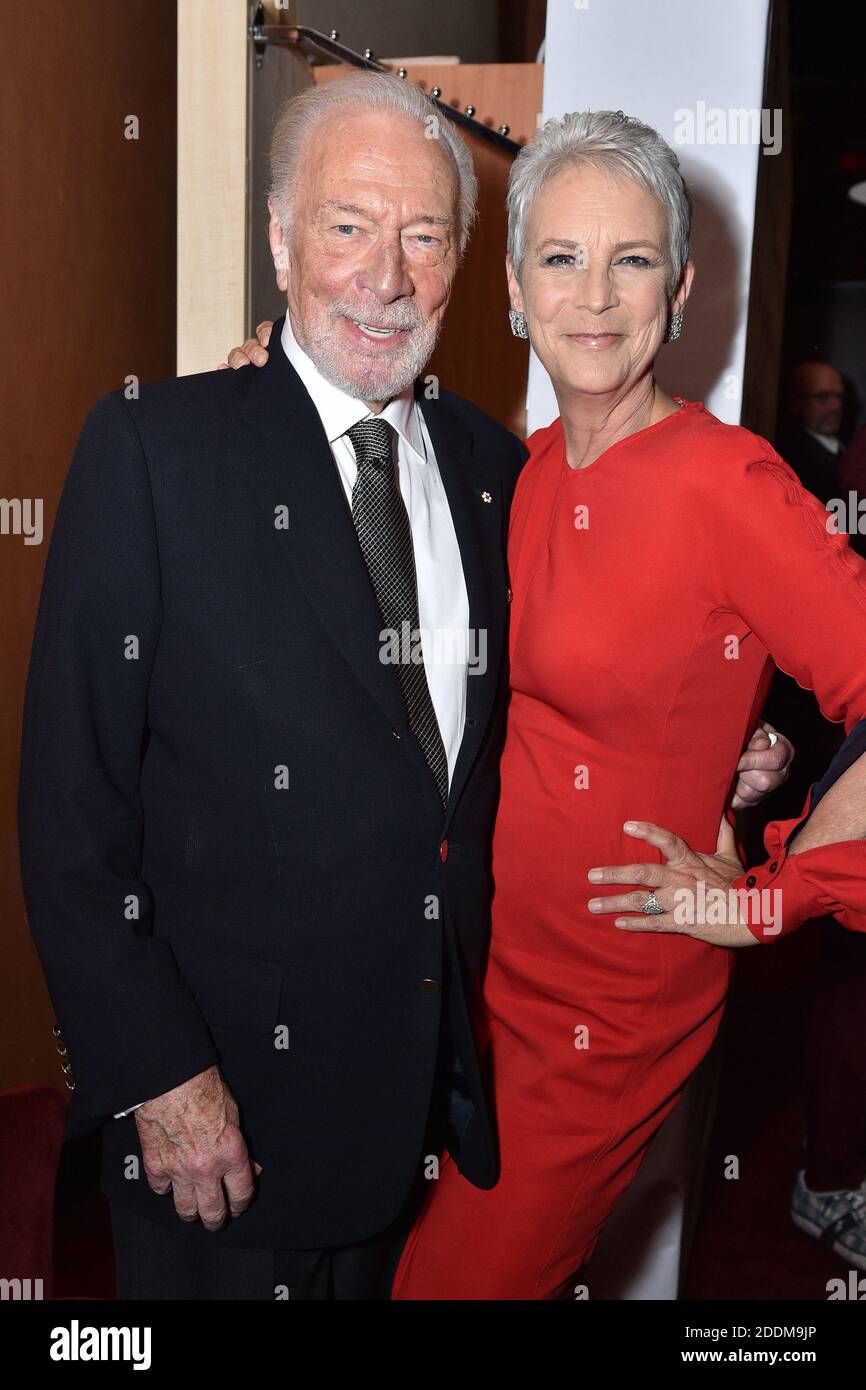 Jamie Lee Curtis and Christopher Plummer attend the 