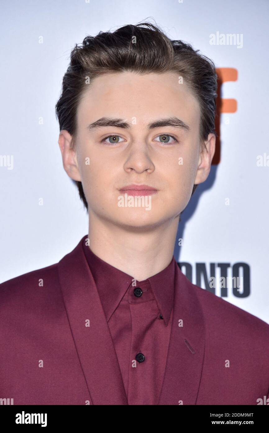 Jaeden Martell attends the "Knives Out" premiere during the 2019