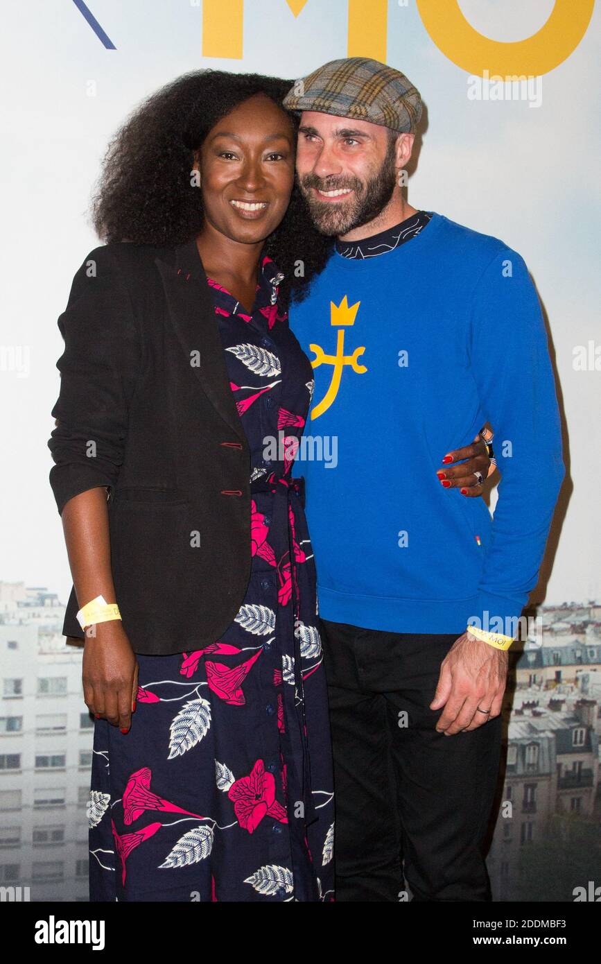 Nadege Beausson Diagne and her Husband Geoffroy Jeff Tekeyan attends