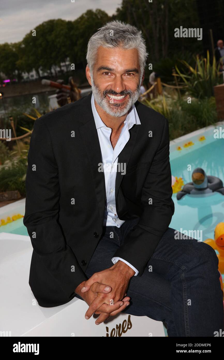 Francois Vincentelli lors de la soirée d'inauguration du restaurant Le ...