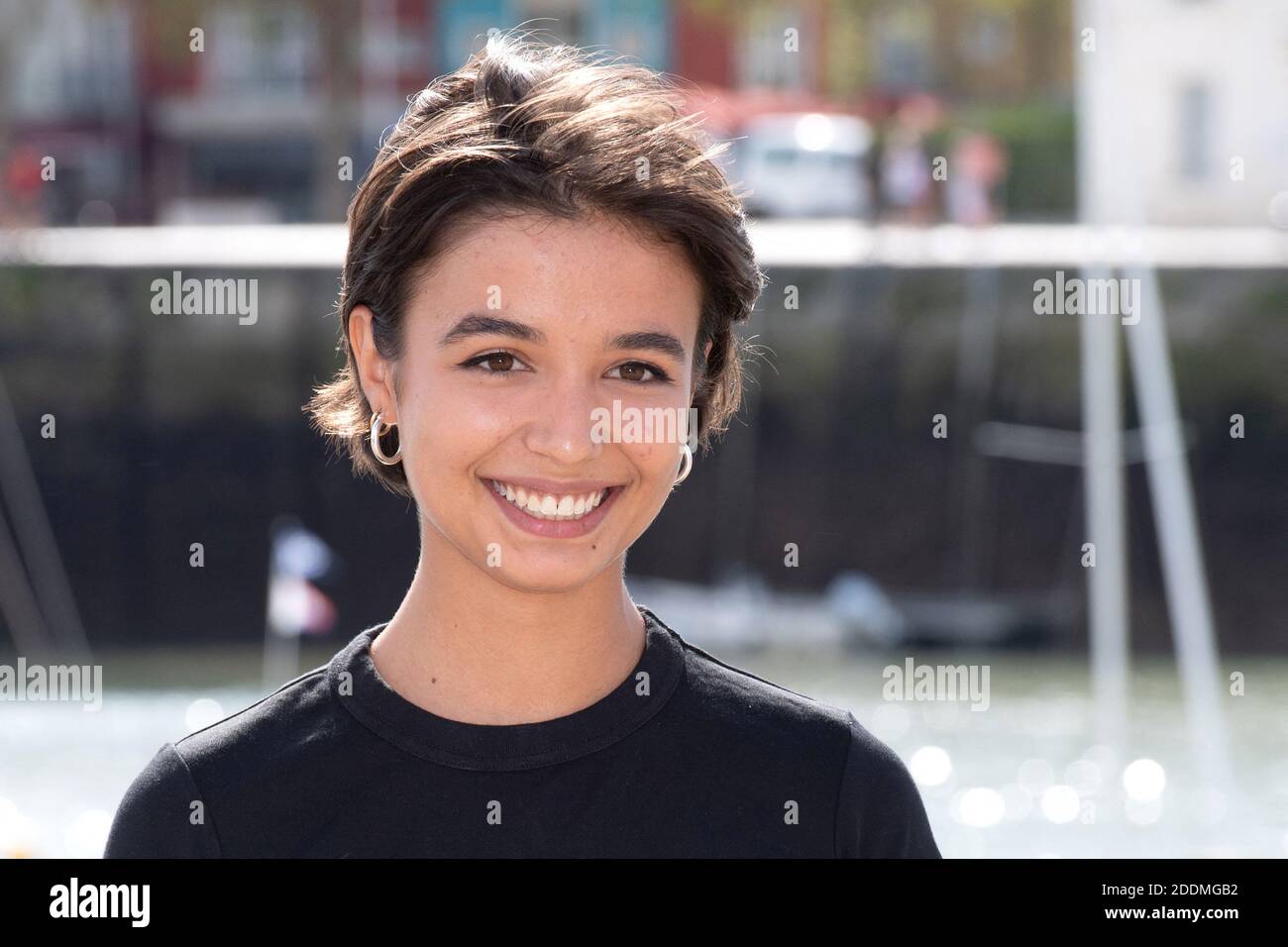 Carmen Kassovitz and Vanessa Guide attend the Stalk during the 23rd TV  Fiction Festival at La Rochelle, on September 16, 2021 in La Rochelle,  France. Photo by David Niviere/ABACAPRESS.COM Stock Photo 