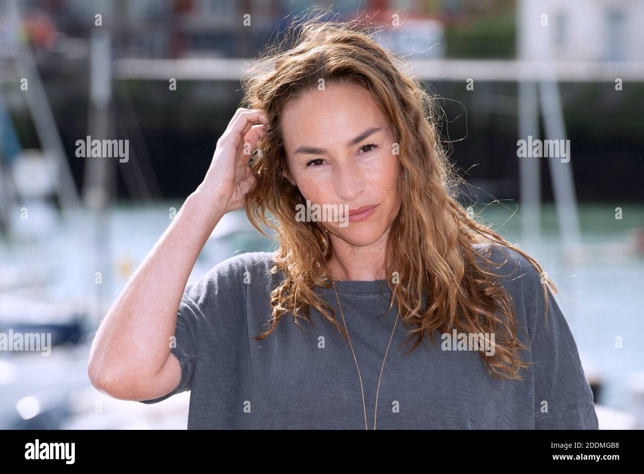 Carmen Kassovitz attending a Photocall as part of the 21st Festival of TV  Fiction at La Rochelle, France on September 14, 2019. Photo by Aurore  Marechal/ABACAPRESS.COM Stock Photo - Alamy