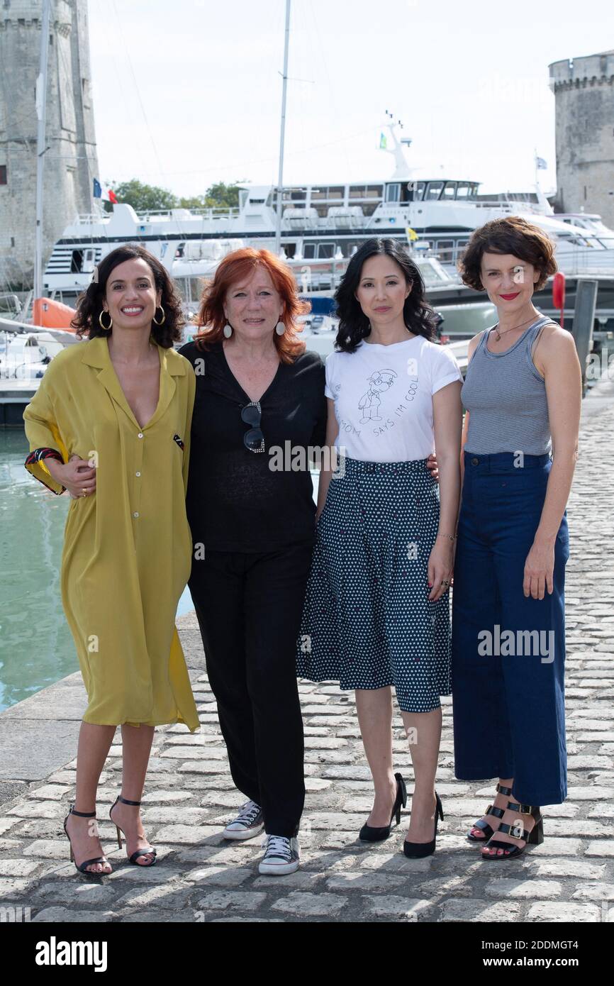 Amelle Chahbi, Eva Darlan, Linh-Dan Pham and Constance Dolle attending