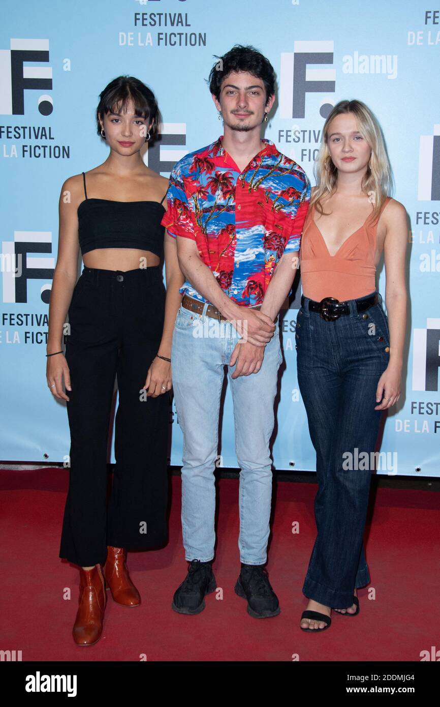 Carmen Kassovitz attends the Stalk during the 23rd TV Fiction Festival at  La Rochelle, on September 16, 2021 in La Rochelle, France. Photo by David  Niviere/ABACAPRESS.COM Stock Photo - Alamy