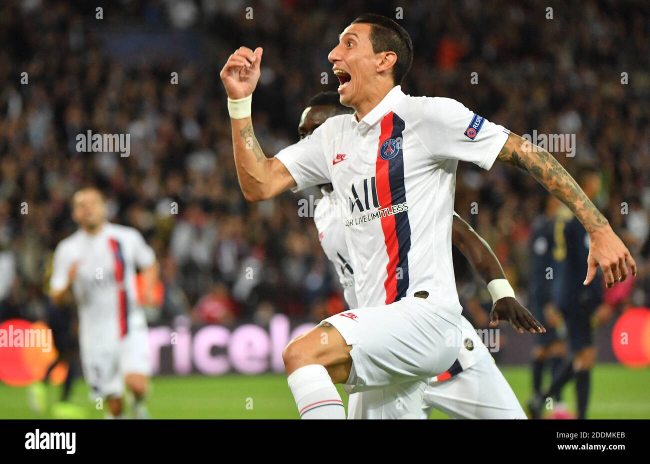 Flocage police de lettre PSG UCL 2019/20