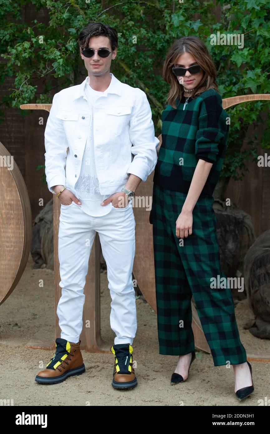 Jack Brett Anderson and Morgane Polanski attending the Christian