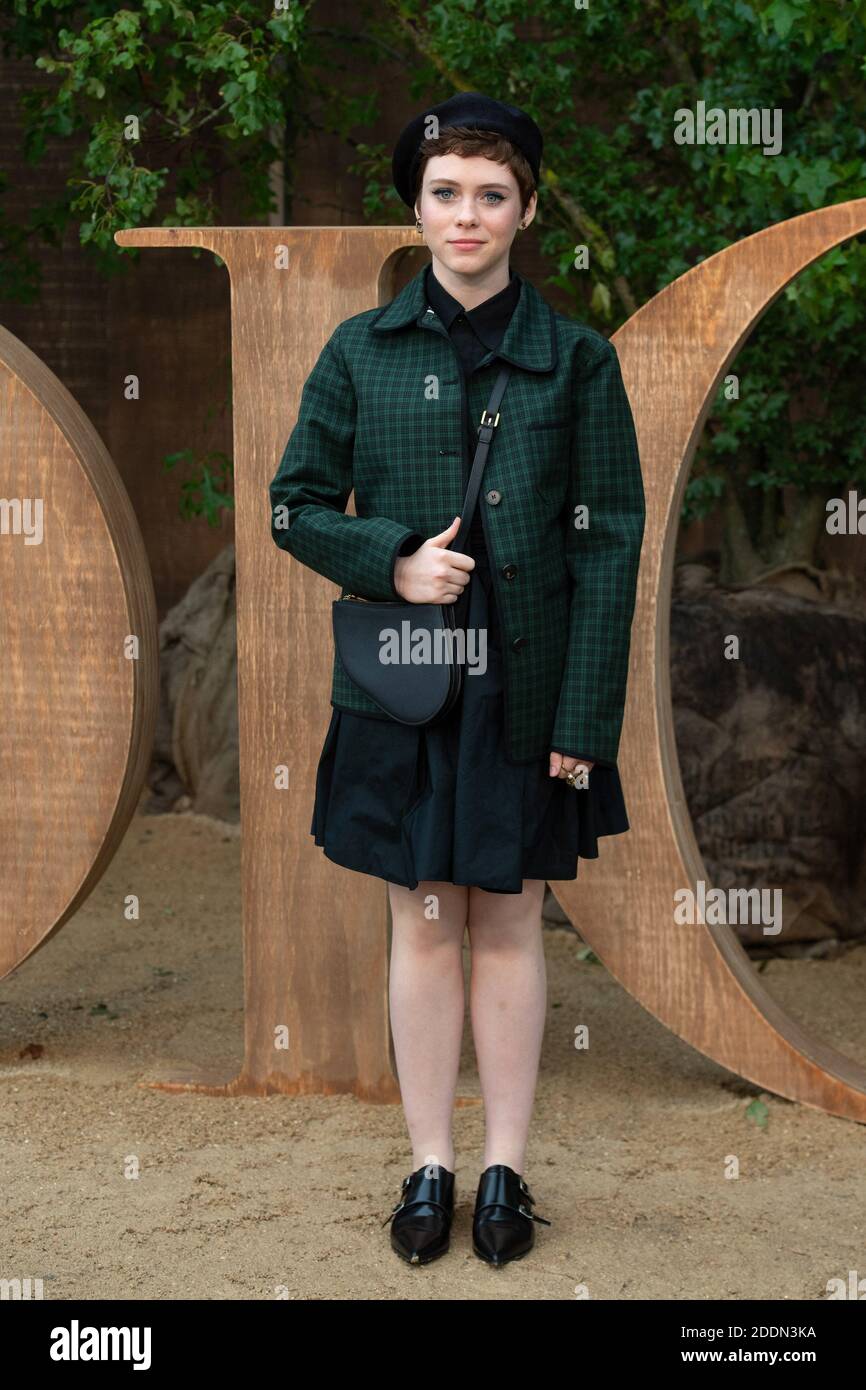 Sophia Lillis attending the Christian Dior Womenswear Spring/Summer 2020  show as part of Paris Fashion Week in Paris, France on September 24, 2019.  Photo by Aurore Marechal/ABACAPRESS.COM Stock Photo - Alamy