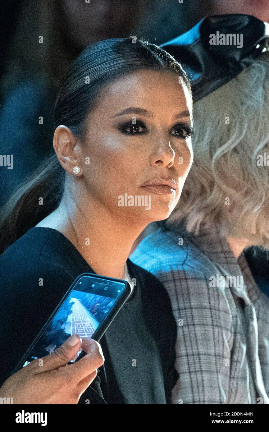 Eva Longoria attending the Guy Laroche Womenswear Spring/Summer 2020