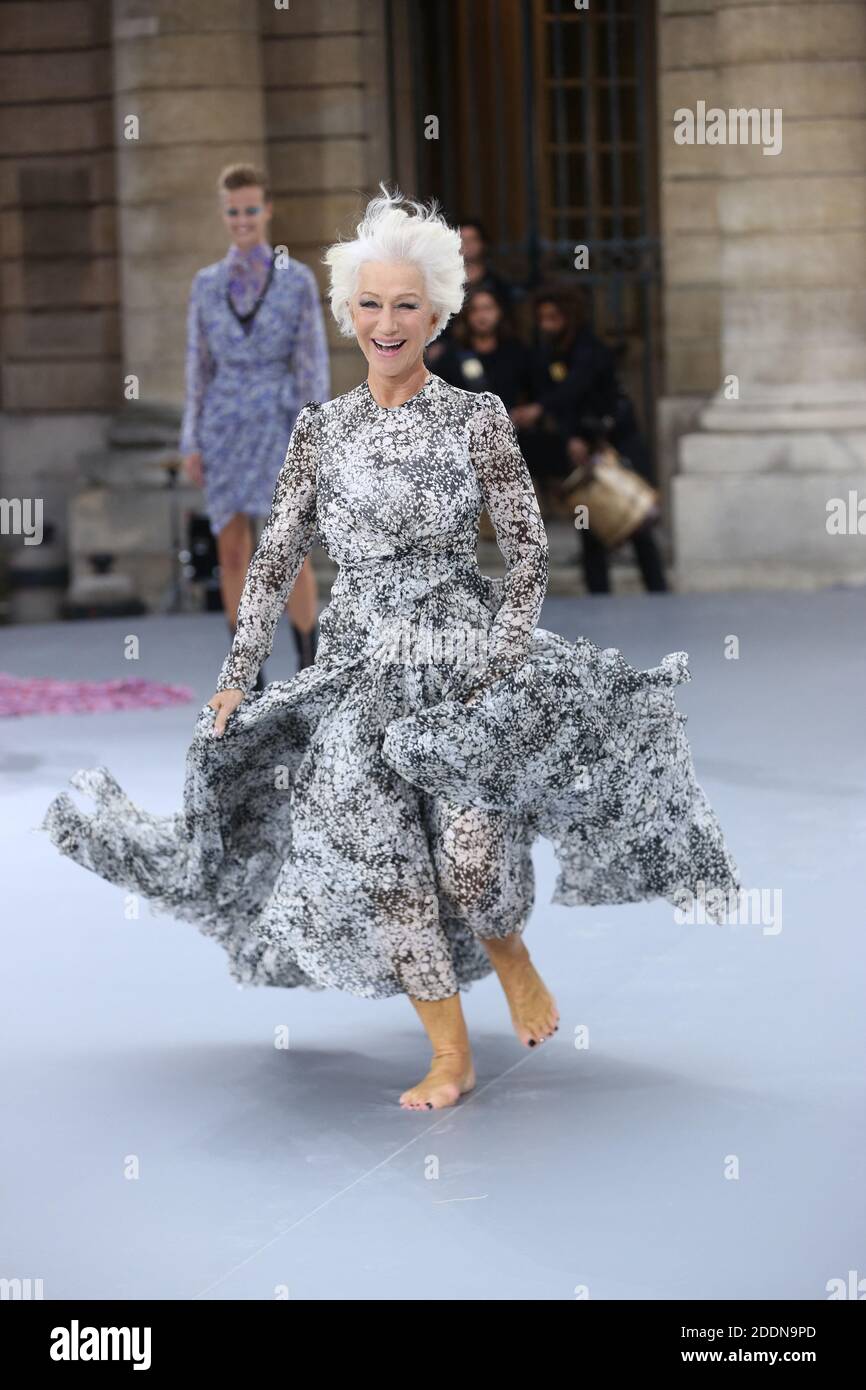 Helen Mirren Walks The Runway During The Le Defile L Oreal Paris Show helen-mirren-walks-the-runway-during-the-le-defile-l-oreal-paris-show