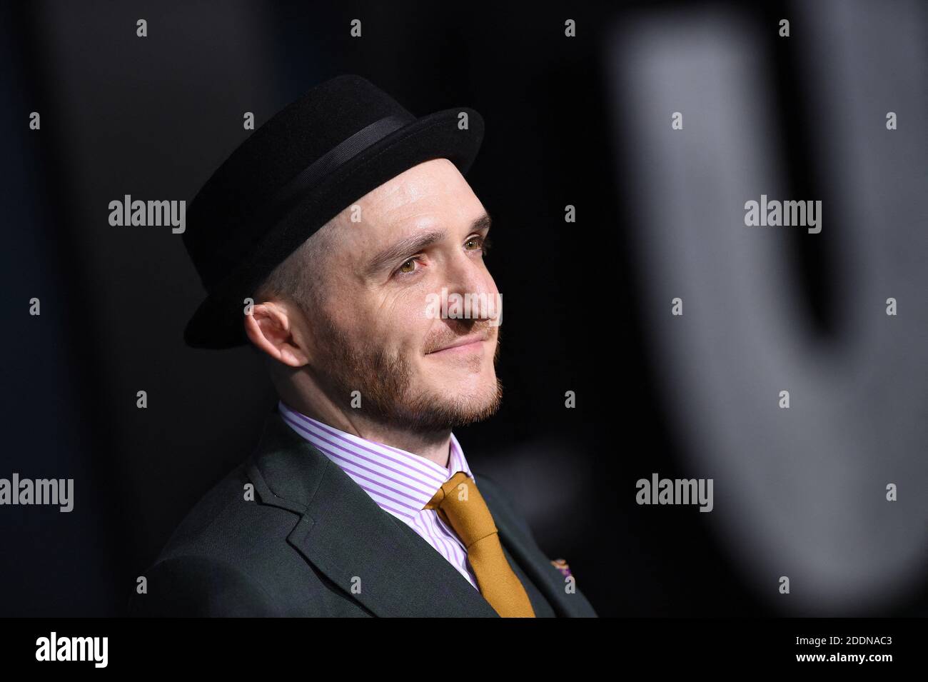 Leigh Gill attends the premiere of Warner Bros Pictures "Joker" on