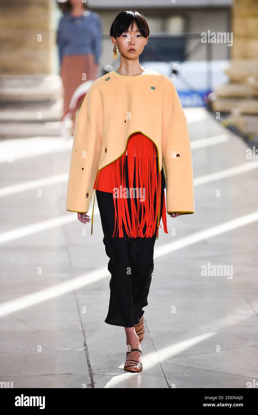 Runway Models Spring Collection A model walks the runway during the K Collection Womenswear Spring ...