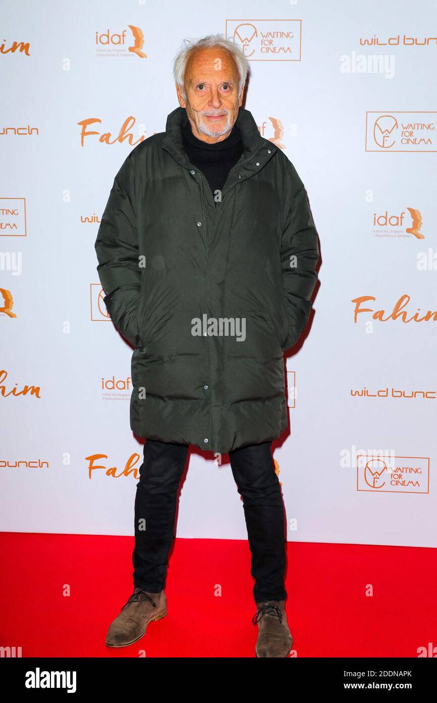 Didier Flamand attending the premiere of Fahim held at the Grand Rex in