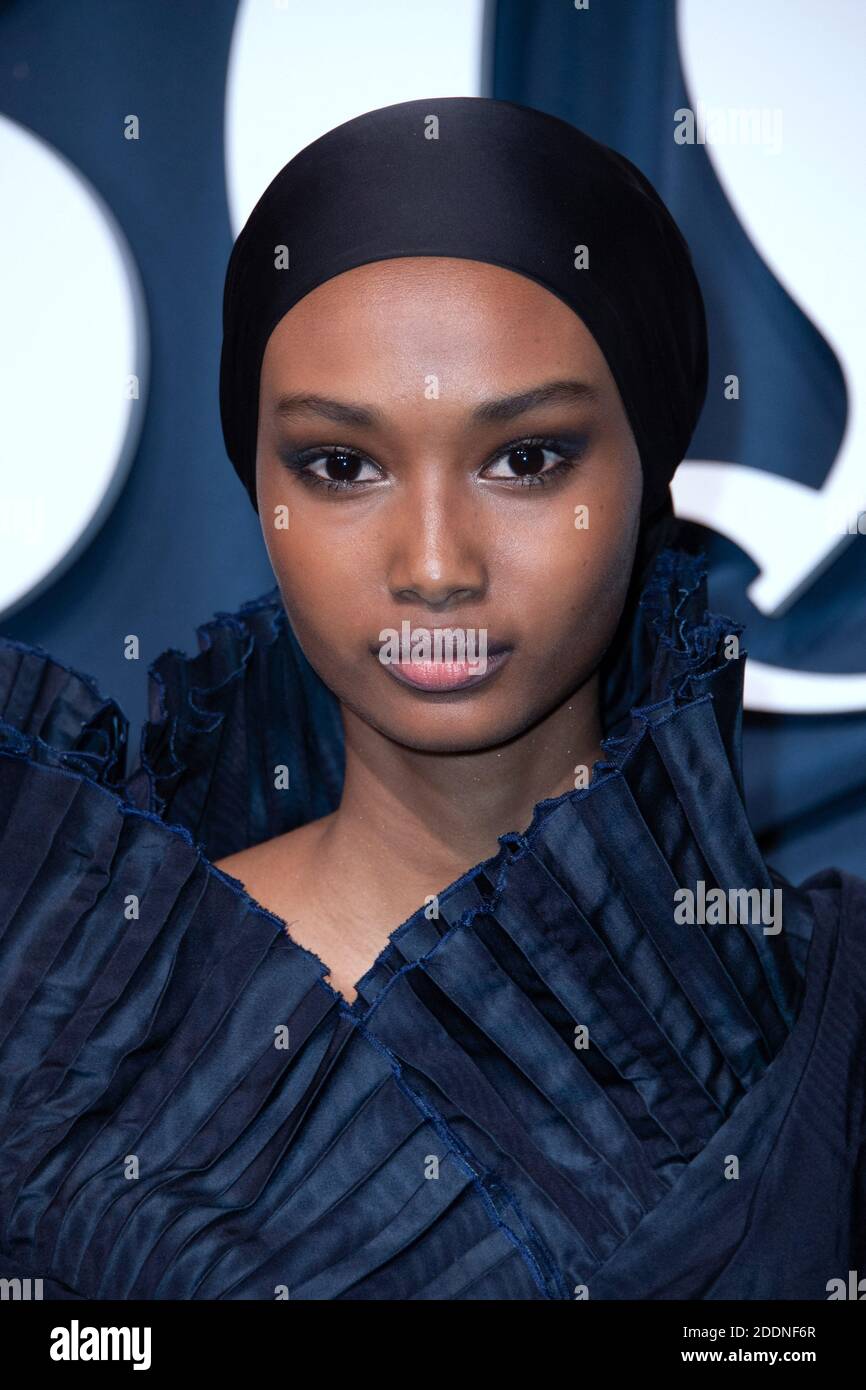 Ugbad Abdi attending the BoF500 Gala as part of Paris Fashion Week