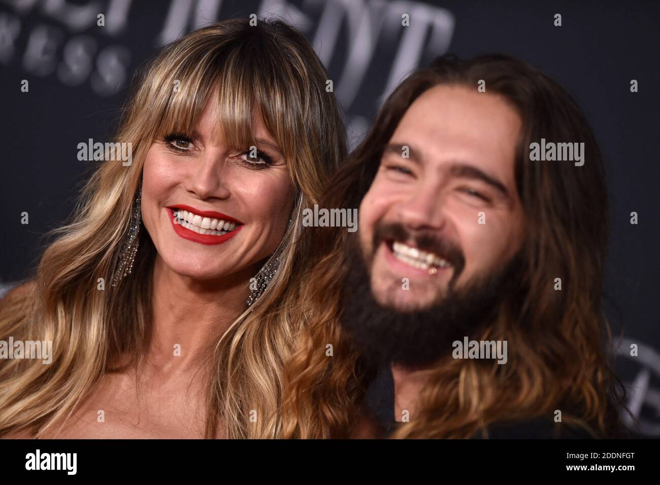 Heidi Klum and Tom Kaulitz attend the World Premiere of Disney's ...