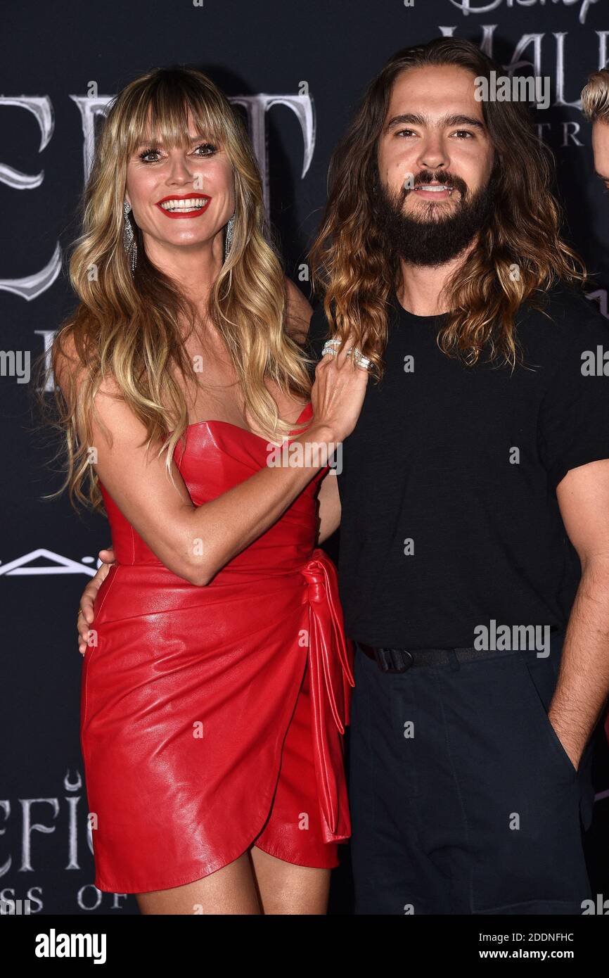 Heidi Klum and Tom Kaulitz attend the World Premiere of Disney's âÂ ...