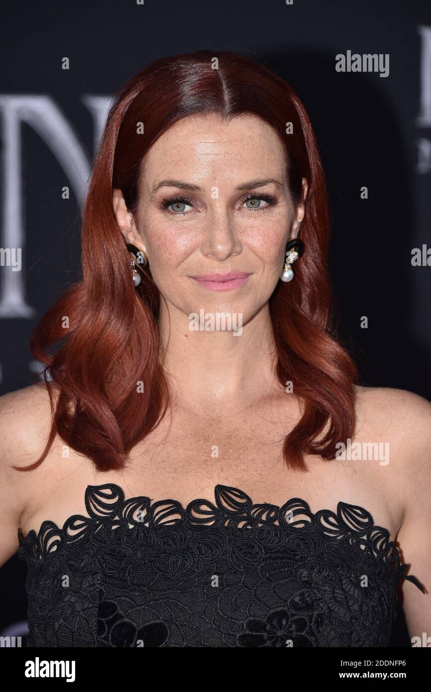 Annie Wersching attends the World Premiere of Disney's “Maleficent