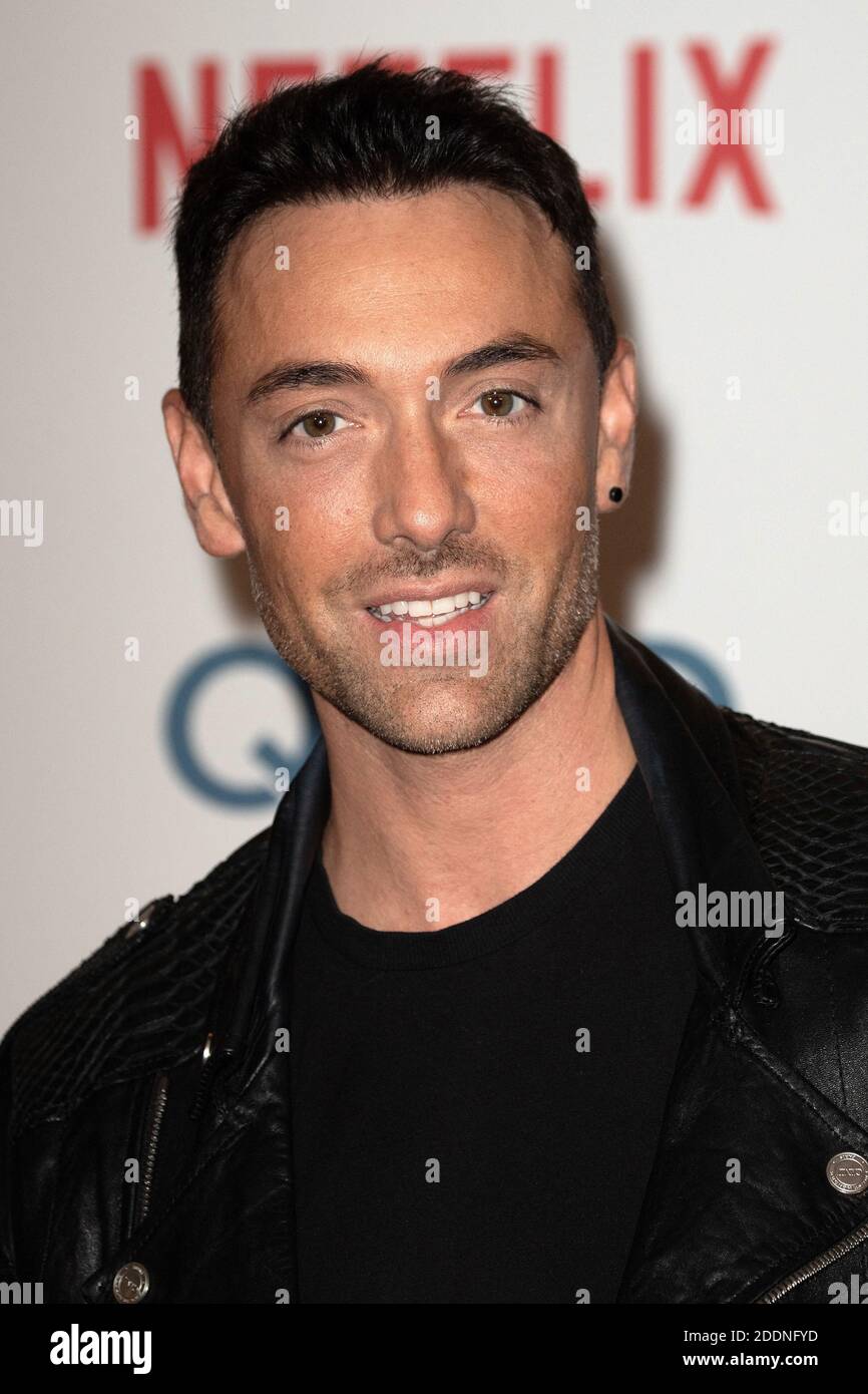 Maxime Dereymez attends the Le Bazar De La Charite Photocall at Le