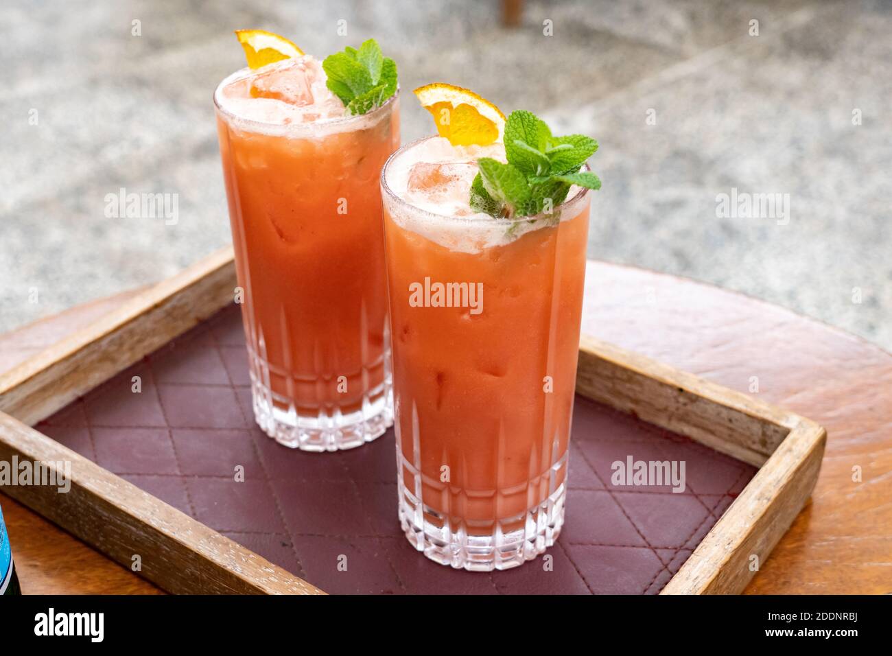 Astrid & Gaston is a world class restaurant in Lima, Peru Stock Photo