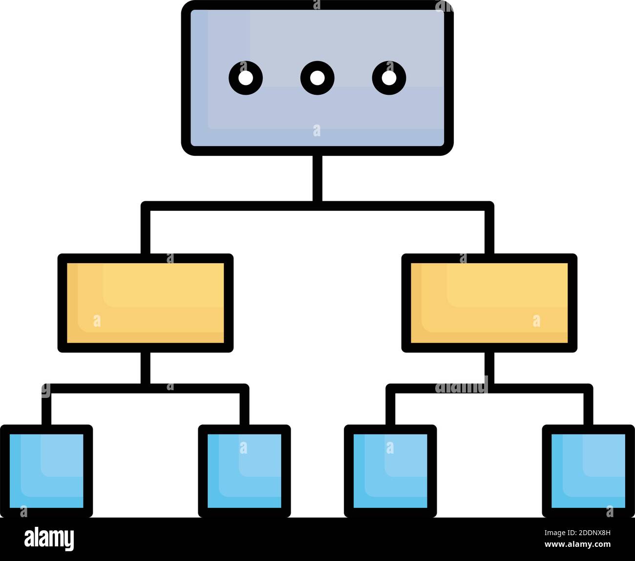Diagram Fill vector icon that can be easily modify or edit Stock Vector ...