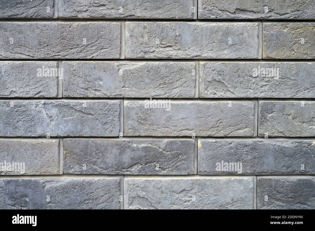 pattern of decorative gray slate stone wall surface as a background Stock Photo