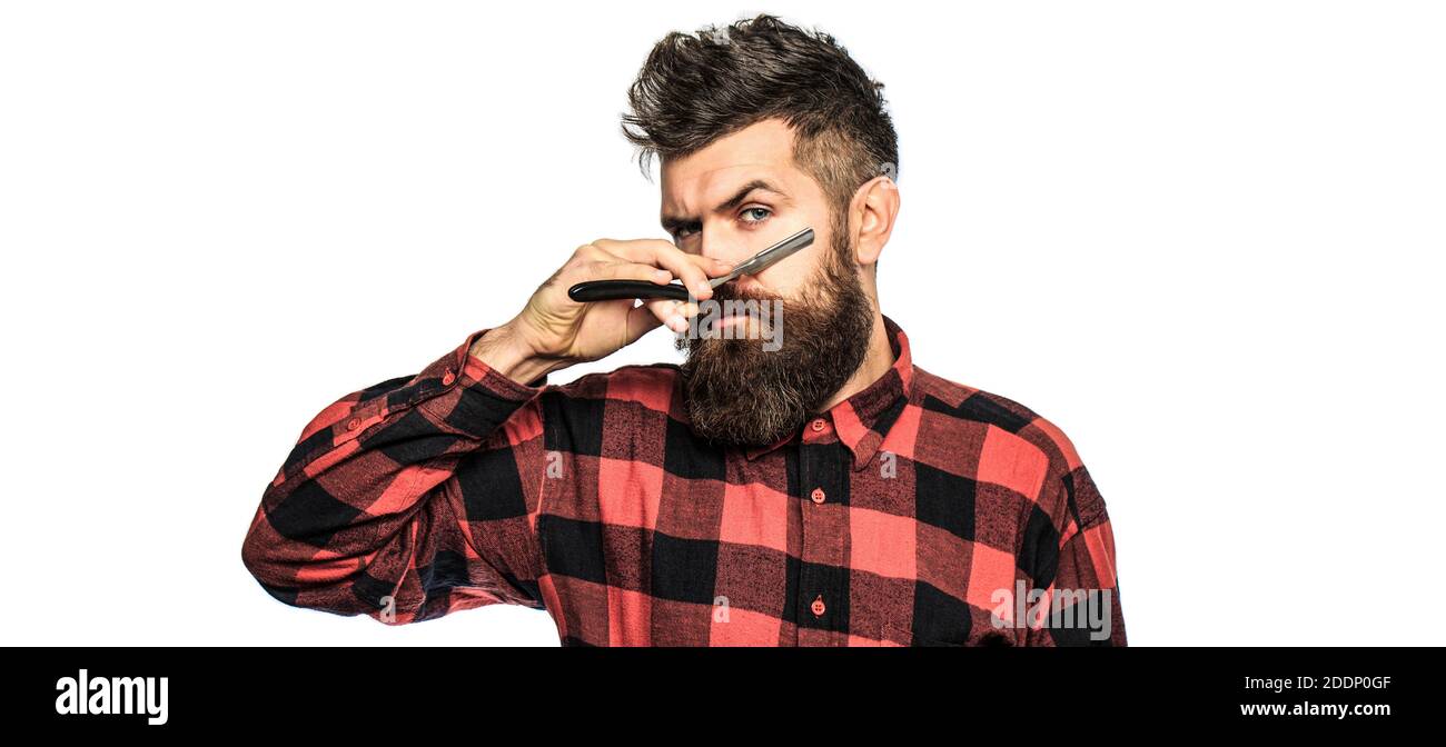 Straight clearance long beard